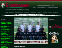 Tablet Screenshot of flurecreio.com.br